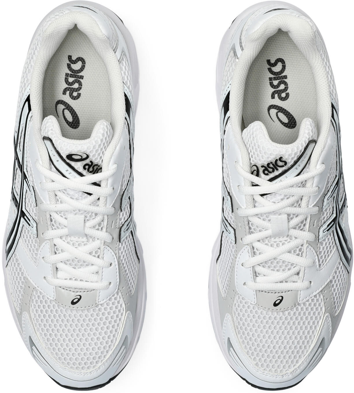 Sneaker ASICS SPORTSTYLE "GEL-1130", Damen, Gr. 47, schwarz-weiss (weiß, schwarz), Synthetik, Textil, Schuhe Sneaker weiß, schwarz 47
