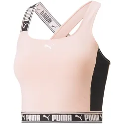 PUMA Train Strong Fashion Branding Tanktop Damen 66 - rose dust XL