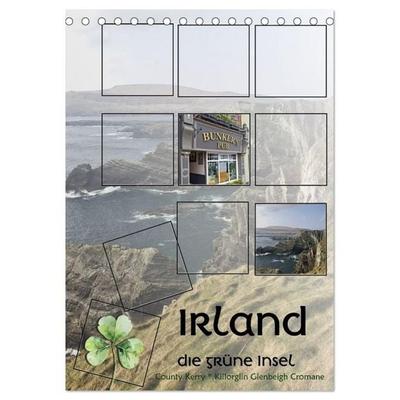 Irland - die grüne Insel (Tischkalender 2027 DIN A5 hoch), CALVENDO Monatskalender