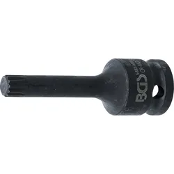 BGS Kraft-Bit-Einsatz | Länge 75 mm | Antrieb Innenvierkant 12,5 mm (1/2"") | Inn...