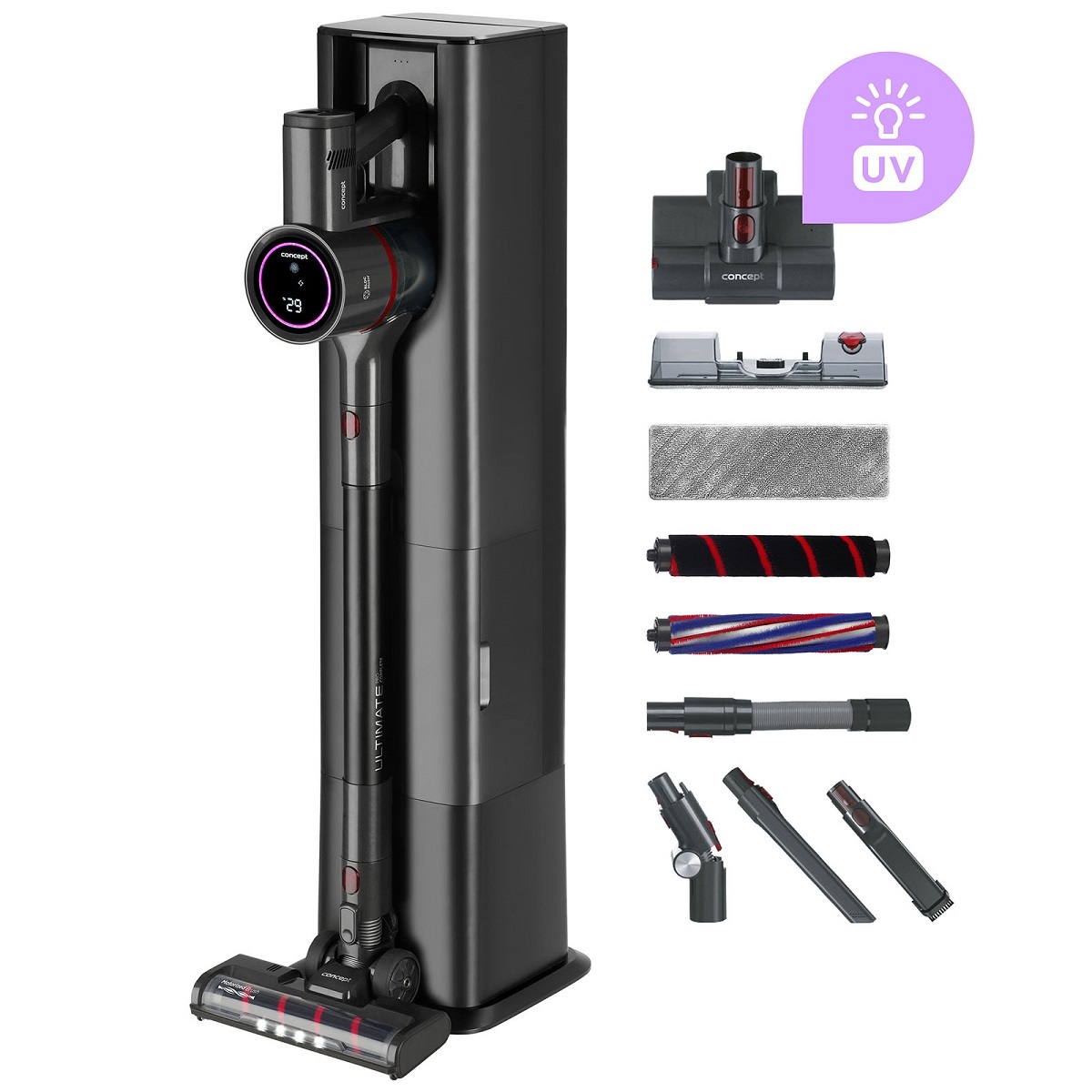 Concept 5-in-1-Stabstaubsauger ULTIMATE Complete Pro 25,9 V VP6300