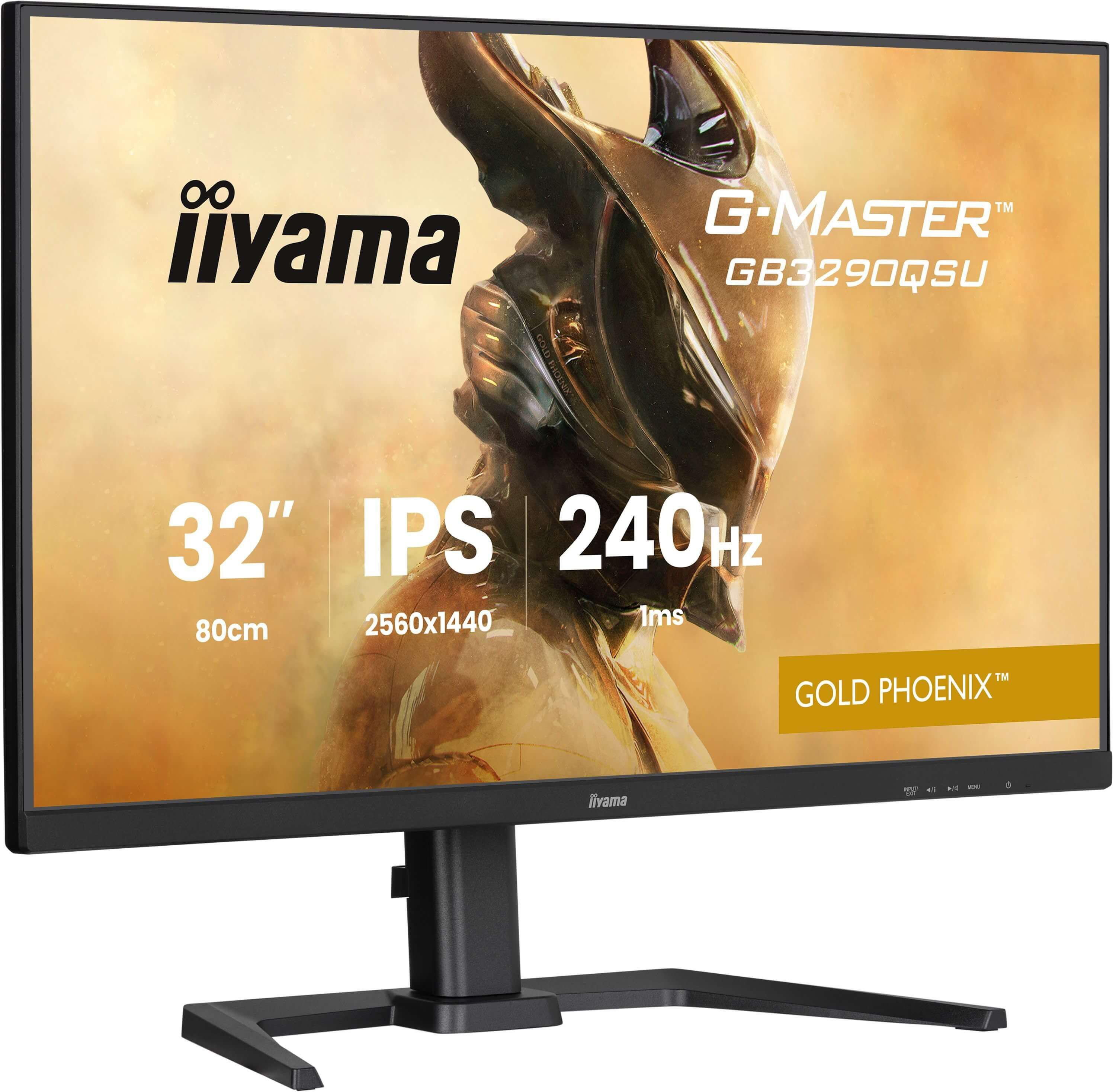 iiyama G-Master Gold Phoenix GB3290QSU-B1 32 Zoll QHD IPS LED 16:9 240 Hz Gaming Monitor