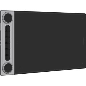 Huion Grafiktablett Inspiroy Dial 2, für Windows & macOS, 12,4 Zoll Zeichenfläche, mit Bluetooth & USB-C, passiver Stift