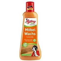 Möbelpflege Poliboy Möbel Wachs 200 ml Dauerhafter Schutz mit natürlichem Bienen- und Orangenwachs