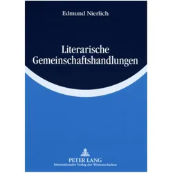 Literarische Gemeinschaftshandlungen, Fachbücher von Edmund Nierlich