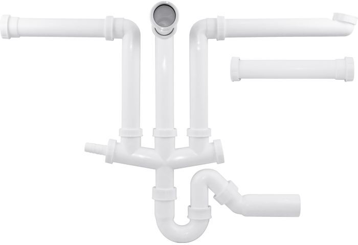 Blanco Beckenverbindung 225089 2x3 1/2"-1x1 1/2" / 3x3 1/2"