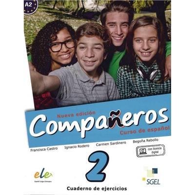 Compañeros 2 – Nueva edición, Set von Francisca Castro,Ignacio Rodero,Carmen Sardinero,Begoña Rebollo, Hueber, 978-3-19-254502-3