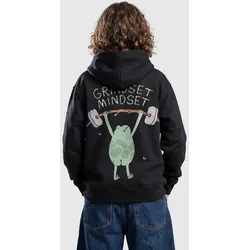A.LAB Grindset Mindset Kids Hoodie black Gr. XL