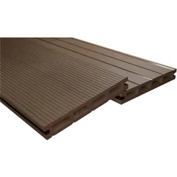 Endorphin, Gartenbodenbelag,  6m2 Braun WPC Terrassendielen Komplettset