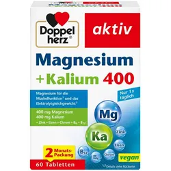 Doppelherz aktiv Magnesium + Kalium 400 60 St Tabletten