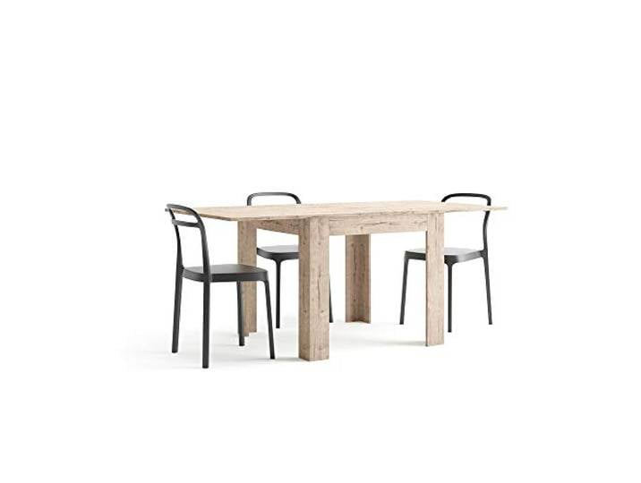MOBILI FIVER, Eldorado quadratischer ausziehbarer Esstisch, 90x(180) x90 cm, Eiche, Made In Italy