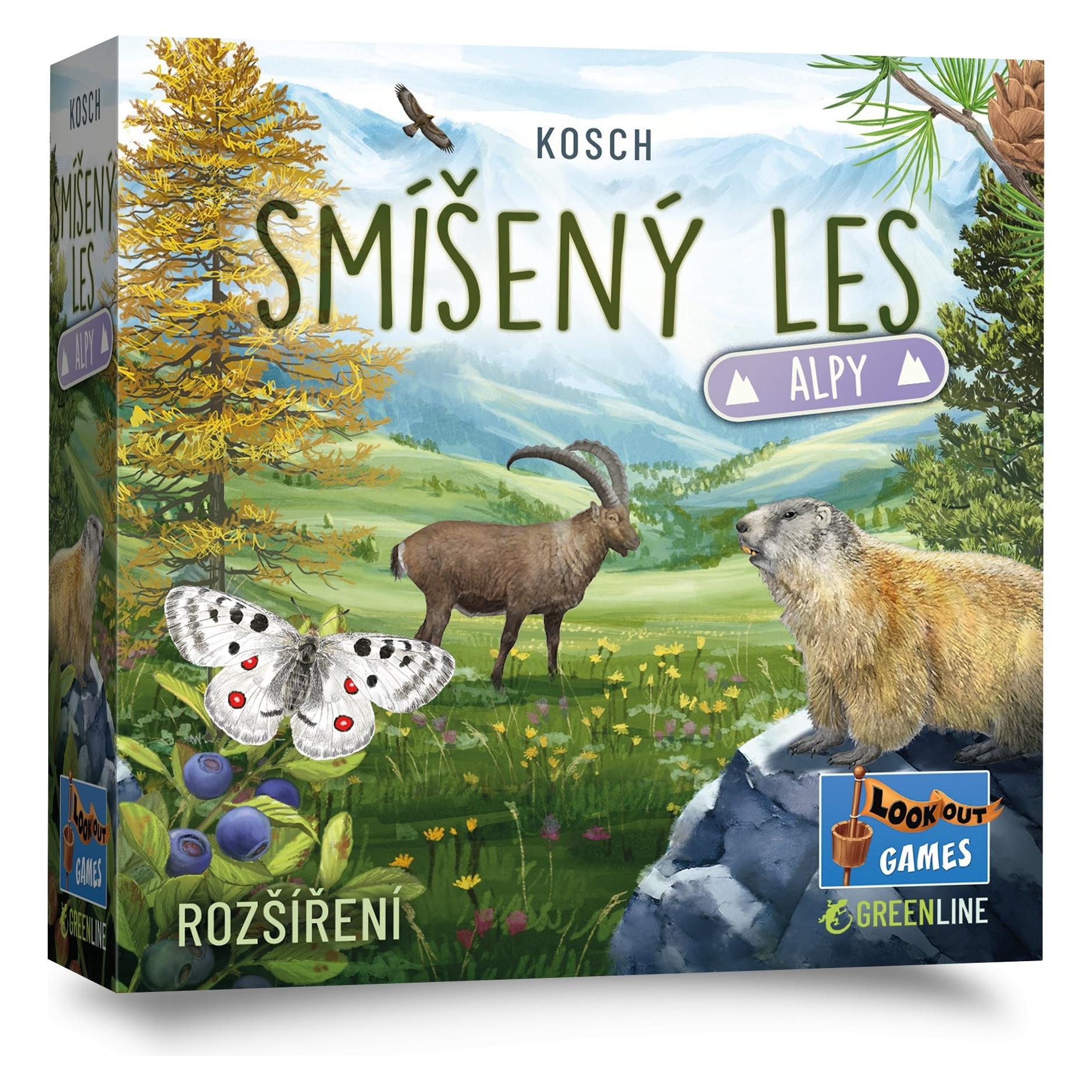 Asmodée Asmodee Mischwald: Alpen / Spieleranzahl: 2-5 / ab 10 Jahren (2 - 5 Spieler) (LOG185CS)