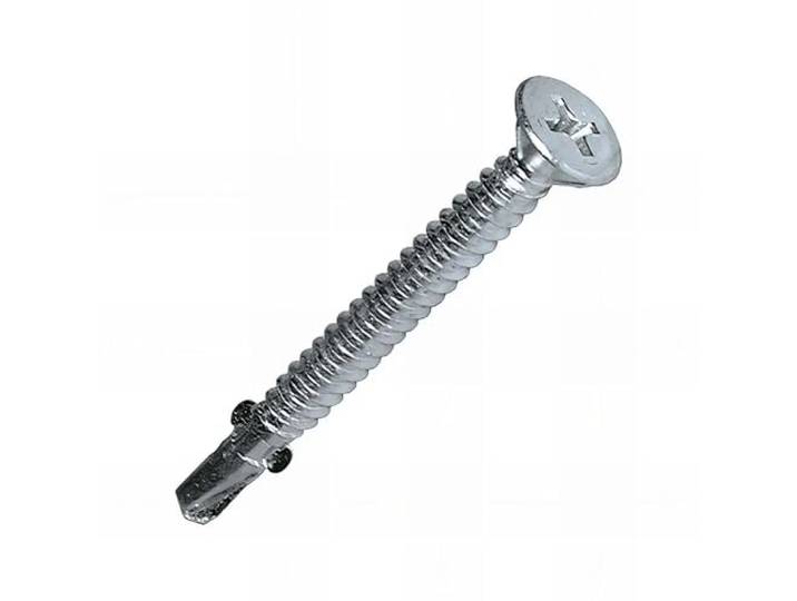 Vis autoperceuse à ailettes tête fraisée SCELL-IT - Cruciforme - 4.8 x 38 mm - Boîte de 250 - TFAC48038