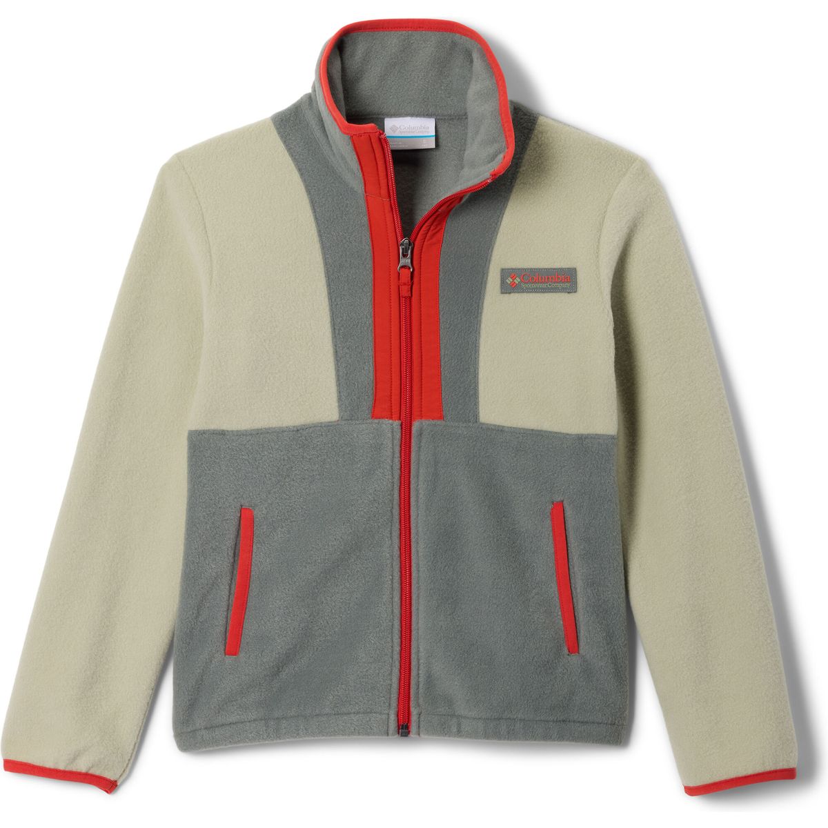 Columbia Youth Back Bowl II Fleece Jacket safari, sedona sage, super sonic (349) XXS 208780-2087801-349-XXS