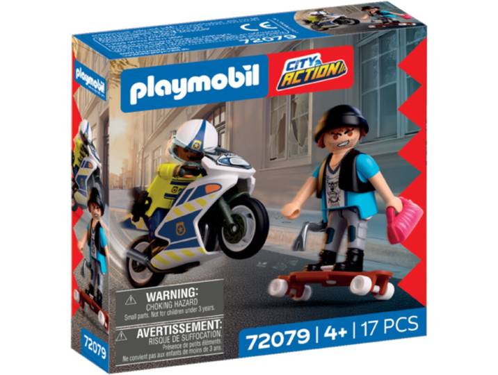 Playmobil 72079 - Course poursuite en moto