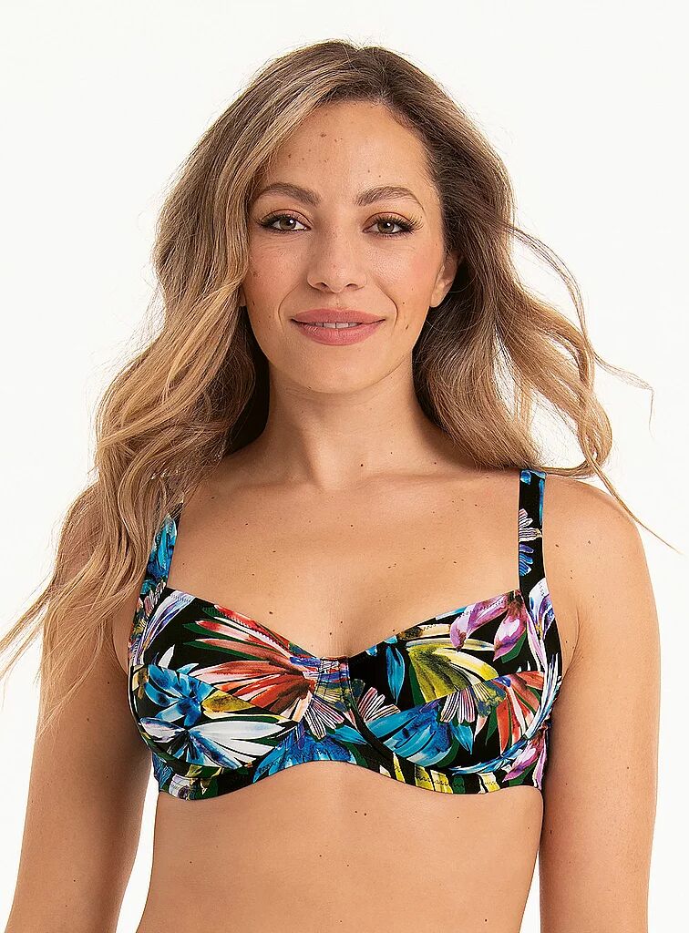 ANITA Damen Bikinioberteil Night Flowers bunt   40C W
