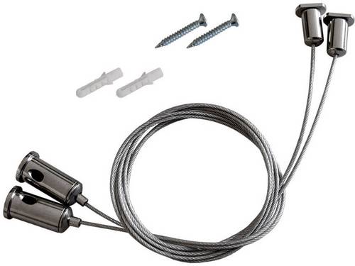 LEDmaxx SUS01 Tri-Proof Abhängung Silber