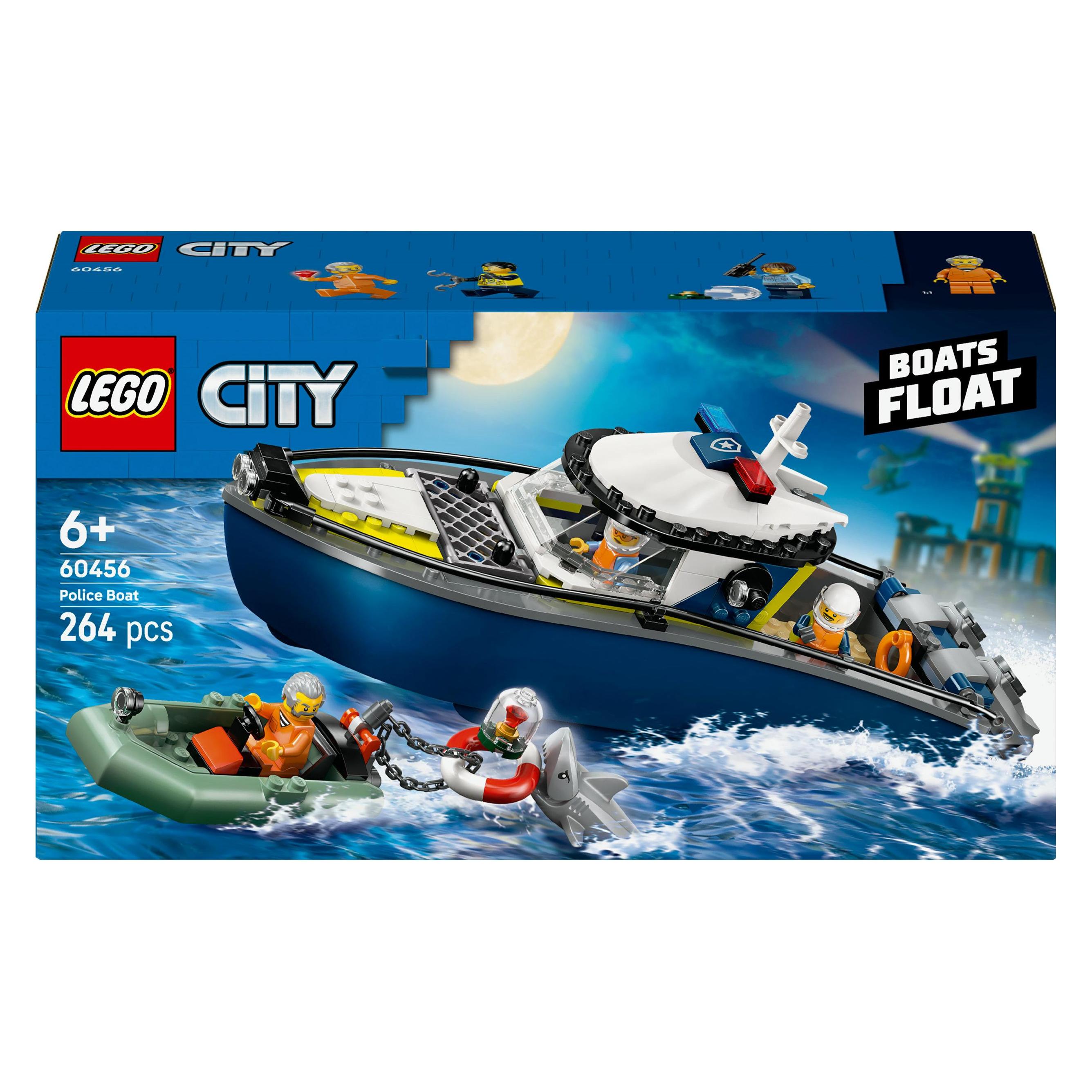 LEGO Verfolgungsjagd im Polizeiboot (LEGO City) (60456)