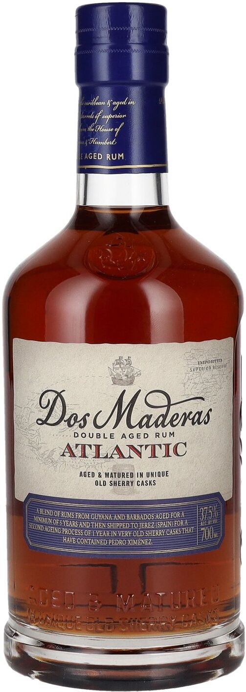 Dos Maderas Aged Rum Dos Maderas ATLANTIC Double Aged Rum Limited Edition 37,5% Vol. 0,7l