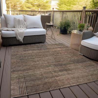Addison Rugs Machine Washable Indoor/ Outdoor Chantille Contemporary Imprints Rug