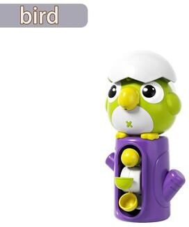 Uplift Picks Frog Bird Waterwheel Bath Toy Suction Spinner For Kids green Bird
