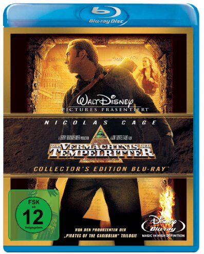 Jon Turteltaub - Das Vermächtnis der Tempelritter - Collector's Edition [Blu-ray] - Preis vom 04.10.2026 03:51:26 h