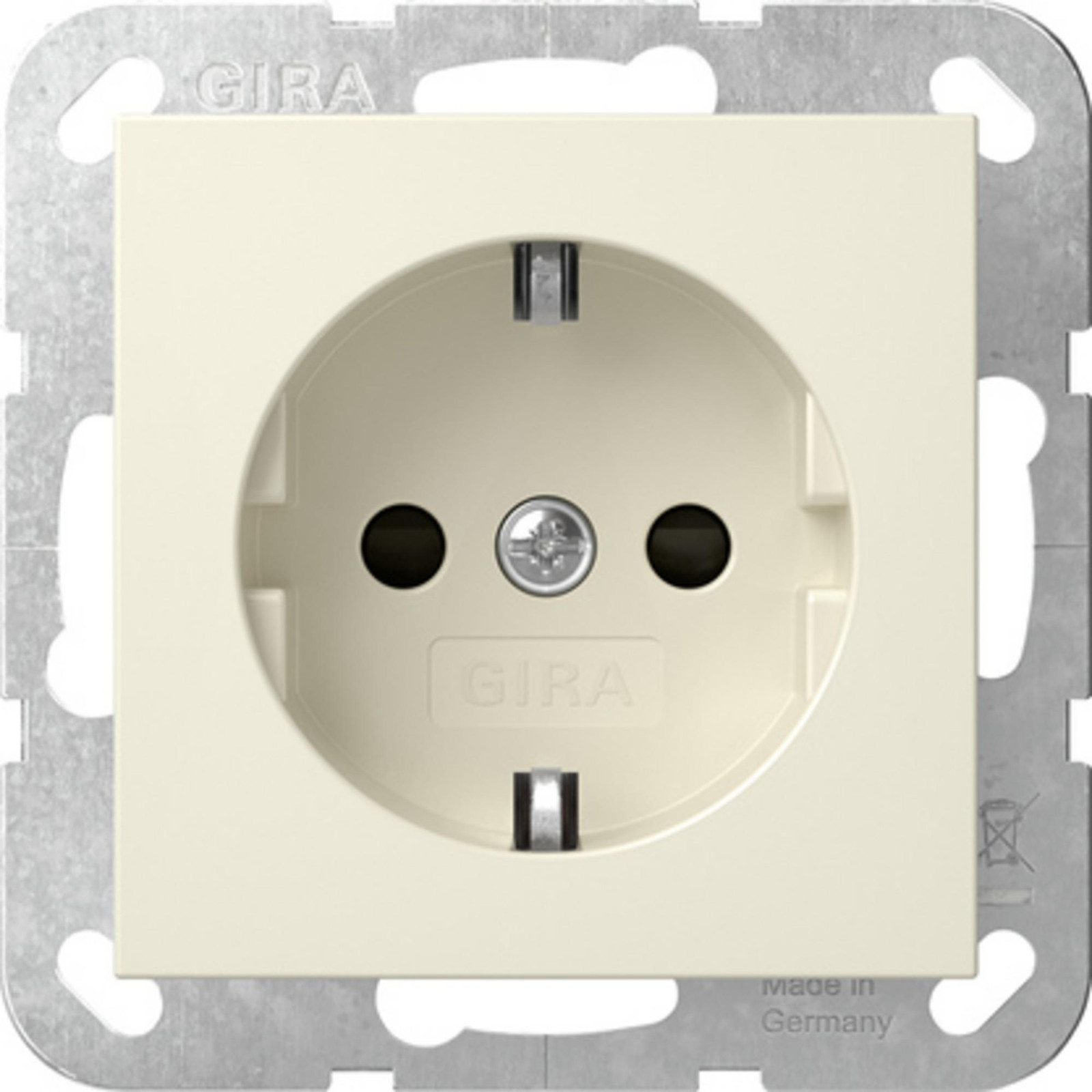 Gira Schuko stopcontact SH System 55 wit 445301