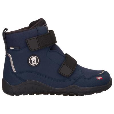 Trollkids - Kid's Lyngdal Barefoot Winter Hiker - Winterschuhe 28 | EU 28 blau