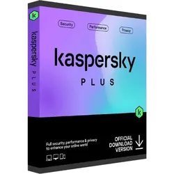 Kaspersky Plus & VPN - 1 Gerät - 1 Jahr