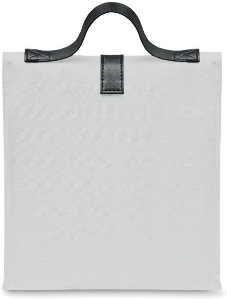 Sac isotherme publicitaire 600D RPET CHILL blanc