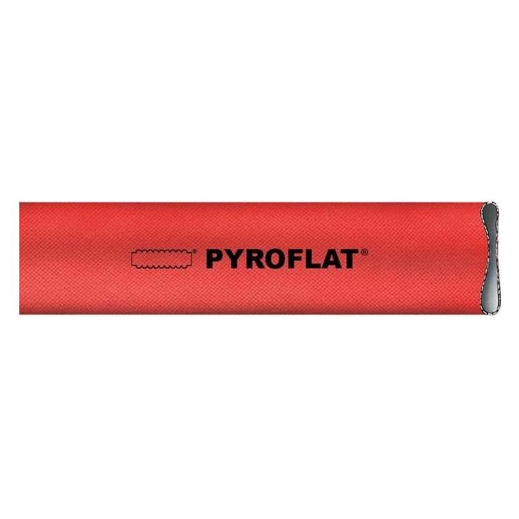 Teguma Feuerwehrschlauch PYROFLAT Länge 20 m Innen-Ø 102,0 mm Aussen-Ø 106,4 mm (20 m) (4022100000-20)