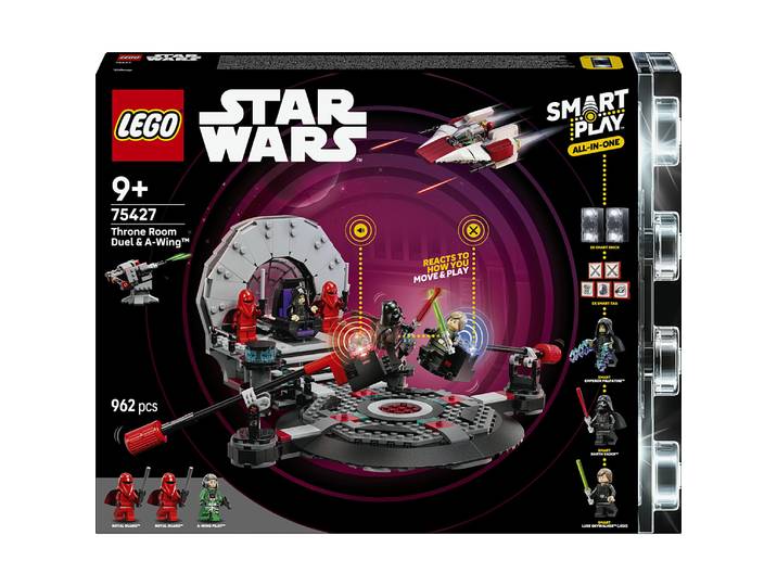 LEGO® Star Wars™ - SMART Play : Duel dans la Salle du Trône et Chasseur A-Wing - 75427