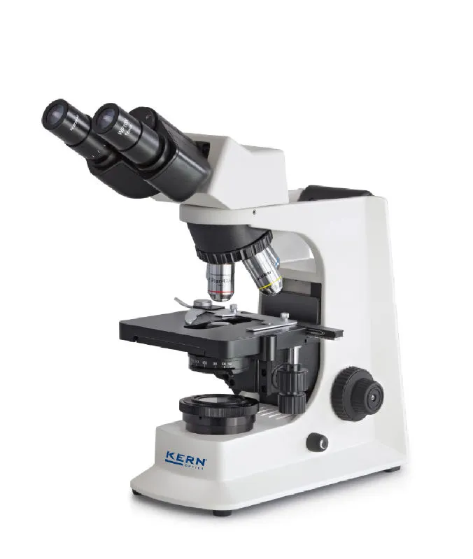 Kern & Sohn GmbH Phasenkontrast Mikroskop Binokular Kern OBL 146 LAB LINE mit 4 Objektiven