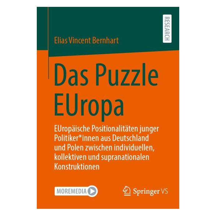 Springer Das Puzzle EUropa (Deutsch, Softcover, Elias Vincent Bernhart) (67224042)