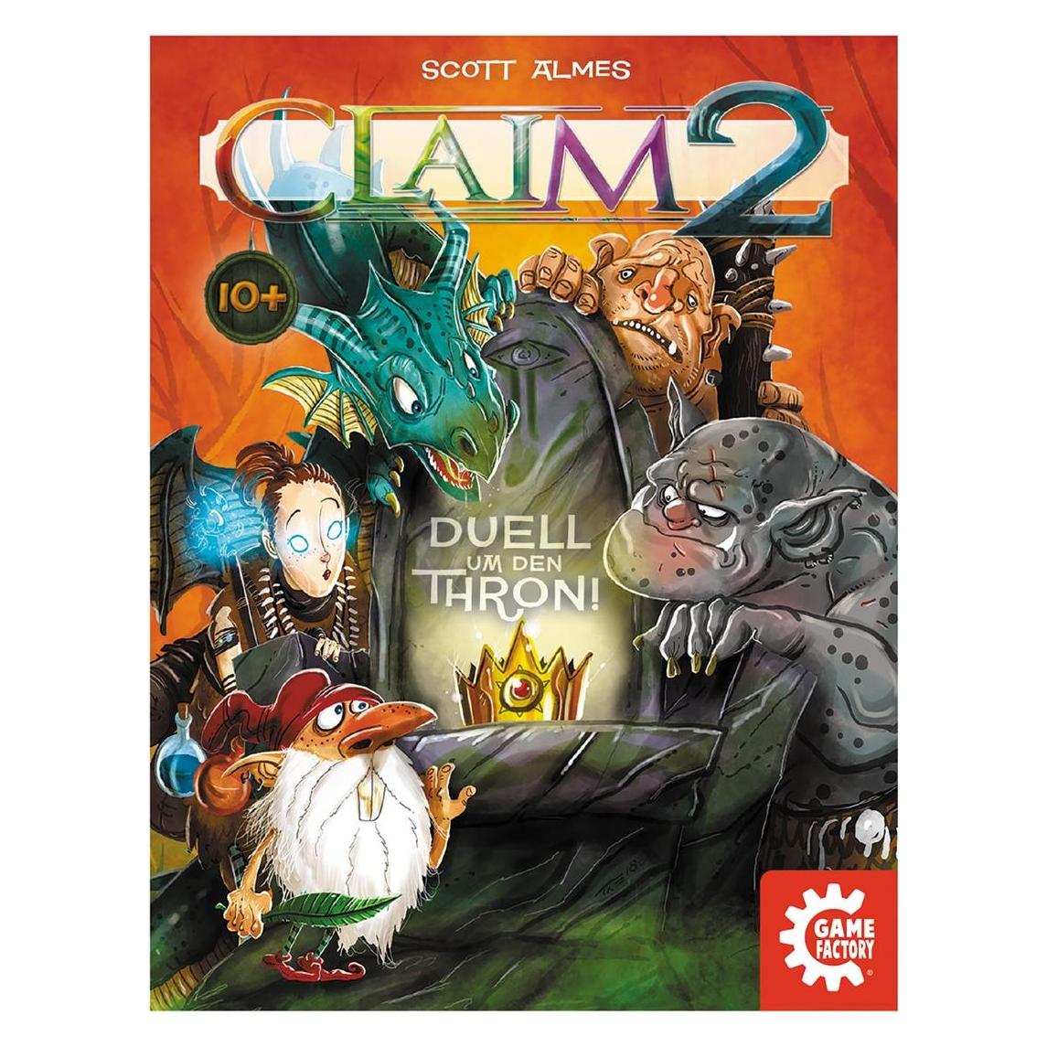 Game Factory Claim 2 (d) (Deutsch, 2 Spieler) (7640142762232)