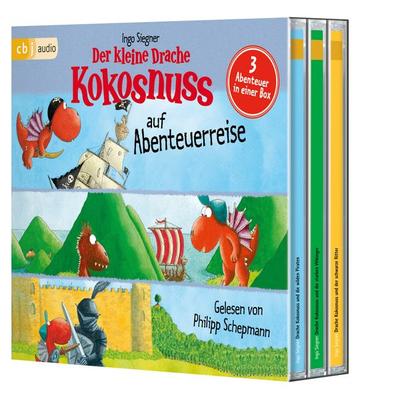 Der kleine Drache Kokosnuss auf Abenteuerreise - Ingo Siegner, CD, 9783837166941