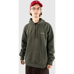 Carhartt WIP Script Embroidery Sweat Hoodie opuntia / white Gr. M