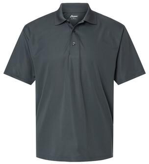 Paragon 500 Men's Sebring Performance Polo Shirt in Carbon size 3XL   Microfiber polyester SM0500
