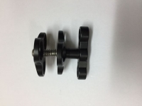Dreier Klemmschelle - Clamp - Klammer AC-03 Schwarz #