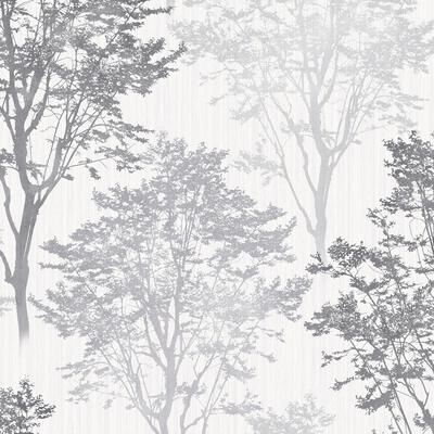 Arthouse Edwin Grey Wildwood Wallpaper