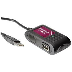 VALUE USB 2.0 Verlängerung, 2fach, schwarz, 5 m 12.99.1089
