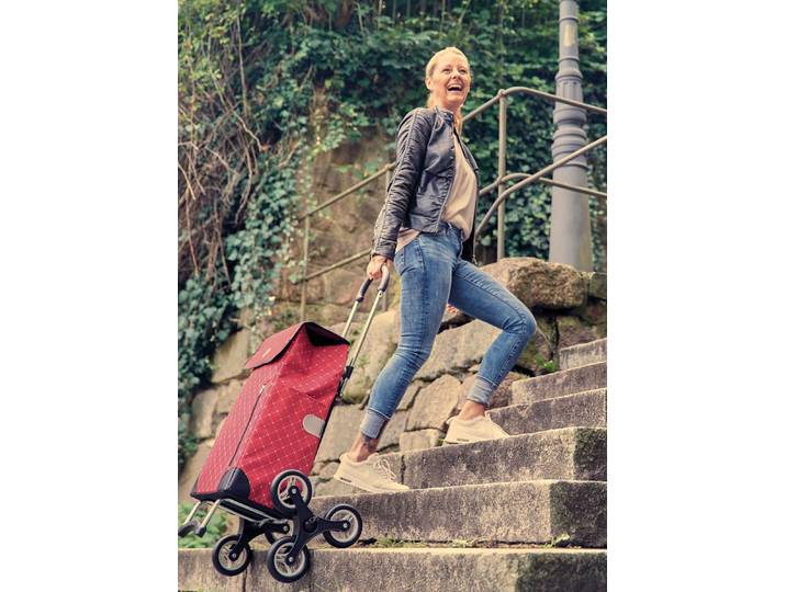 Treppensteiger Einkausroller Scala Shopper® Sofia, Rot