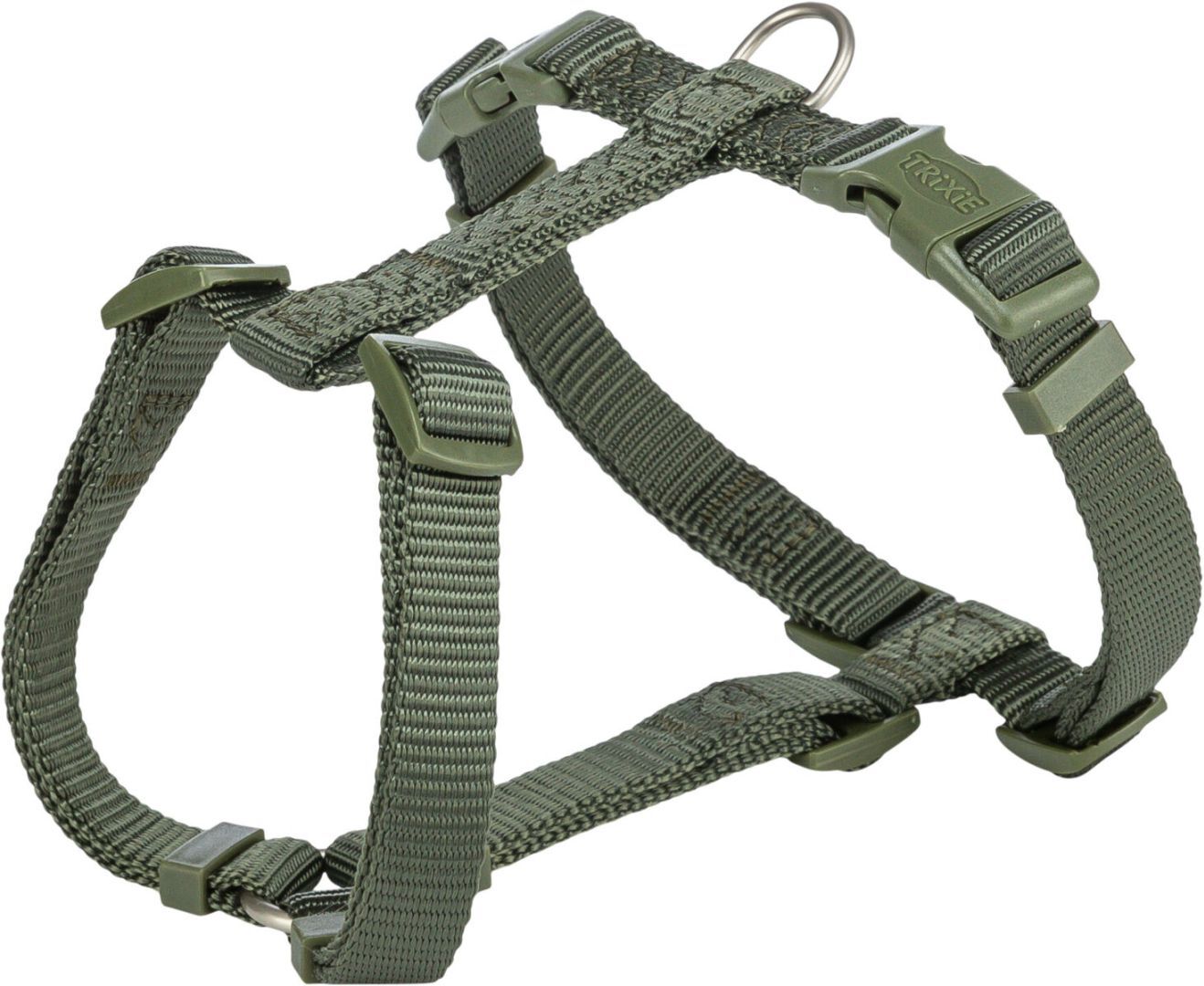 TRIXIE Premium H-Geschirr XXS–XS, olivgrün