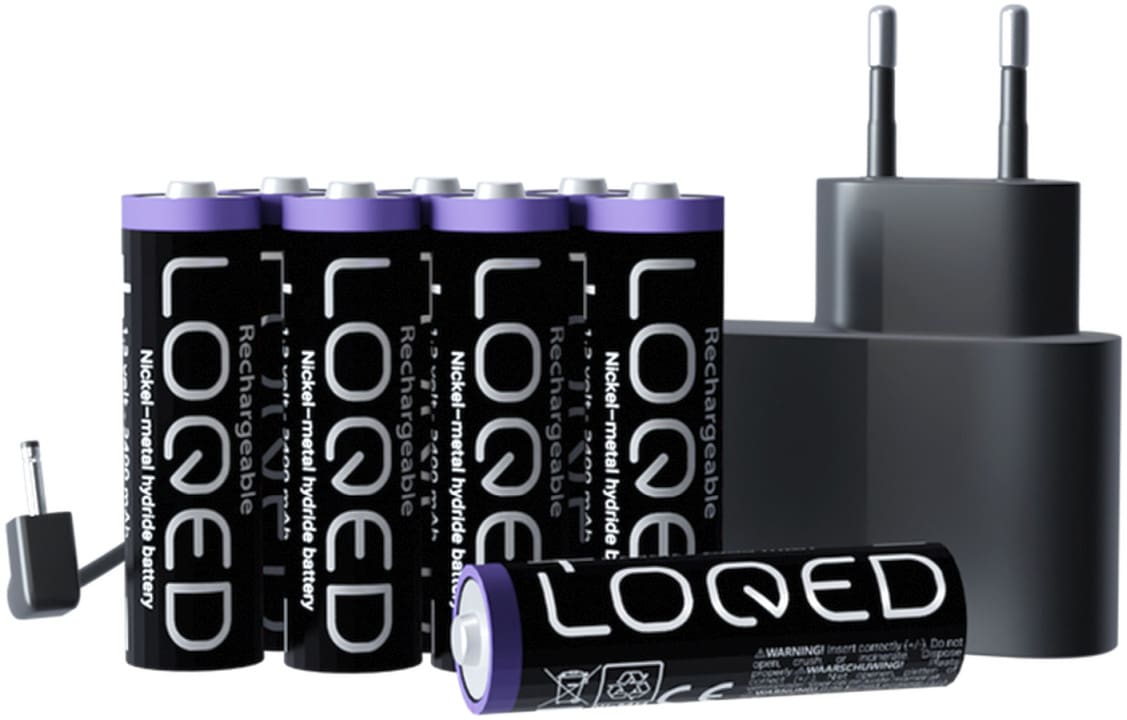 Shelly LOQED Power Kit Erweiterung für Smartes Türschloss 8x Akkus enthalten