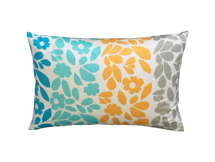 Esprit Kissenbezug Flowery bunt Baumwolle B 65 cm - Kissenbezug