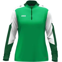 Jako Ziptop Dynamic - grün/weiß/dunkelgrün - S