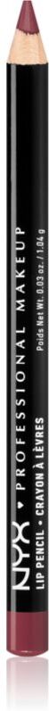 NYX Professional Makeup Slim Lip Pencil precise lip pencil shade 803 Burgundy 1 g