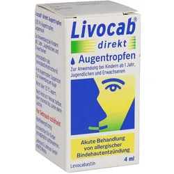 Livocab Direkt Augentropfen 4ml 4 ML