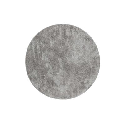 Teppich ESPRIT "Swagger Shag", grau (hellgrau), H:30mm Ø:200cm, Polypropylen, Teppiche, Teppich, Shaggy, flauschig, modern, getuftet, hochflor, Wohnzimmer, stylisch