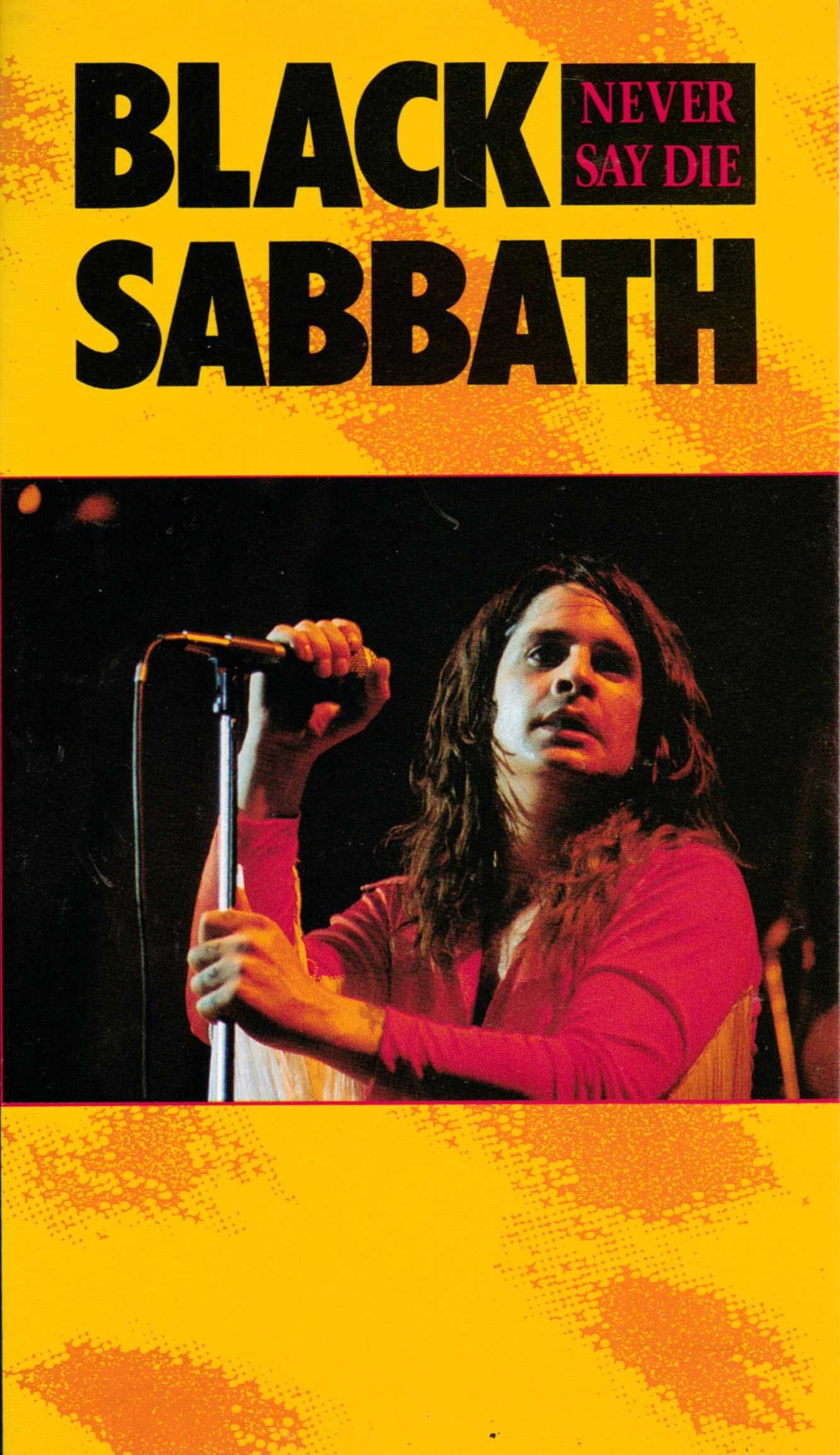 Black Sabbath - Black Sabbath - Never Say Die [VHS] - Preis vom 28.09.2026 21:19:57 h